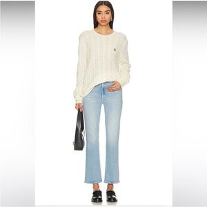 MOTHER The Hustler Ankle Flare Jeans in California Cruiser Women’s 26 $238